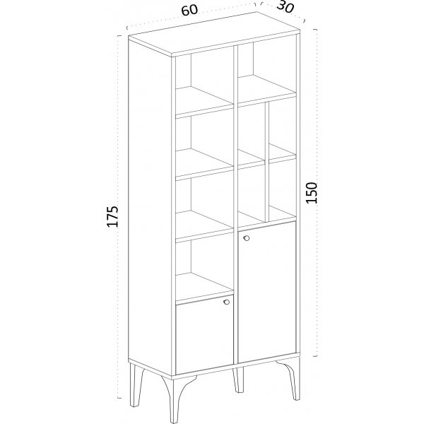 Regulus B�cherregal - Wei�