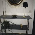 Kundenbild Messingfarbenes Untergestell - 110x35x81,5 cm