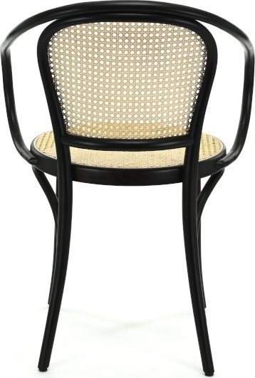 Stuhl Nr. 30 mit Rückenlehne und Sitzfläche aus Rattan - Beliebige Farbe des Gestells Stuhl Nr. 30 mit Rückenlehne und Sitzfläche aus Rattan - Beliebige Farbe des Gestells