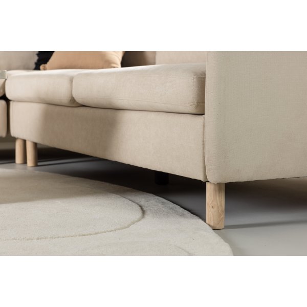 Zero Ecksofa 295 cm - Beige