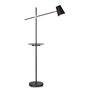 Linear Stehleuchte mit USB - Schwarz