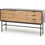 Laguna Sideboard - Artisan Eiche/schwarz