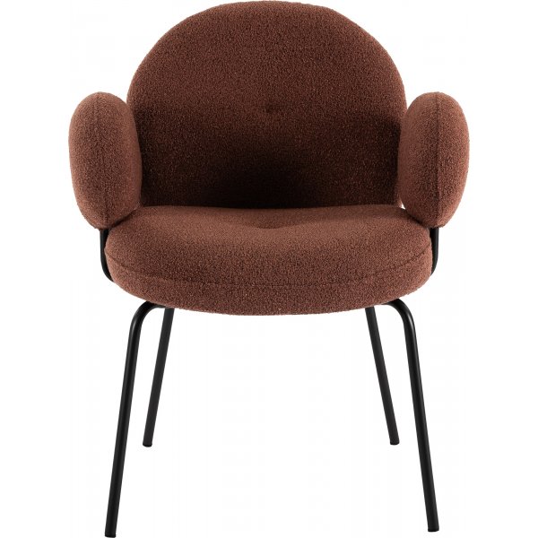 Osaka-Sessel - Burgunderrot