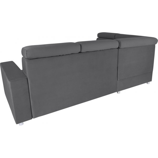 Lone Ecksofa links - Grau