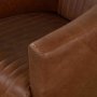 Heritage Clubsessel - Anilin Leder (Stripes)