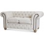 Chesterfield Artsome 2-Sitzer-Sofa - Jede Farbe und jeder Stoff
