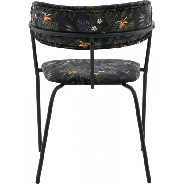 Tell Gestellstuhl - Schwarze Blume