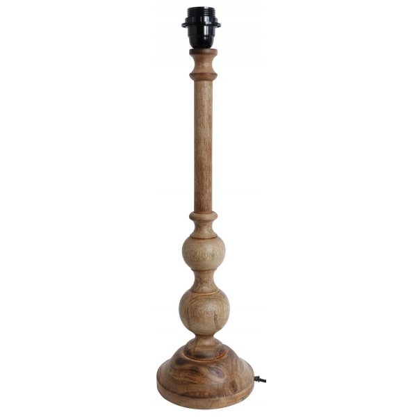 Mango-Lampensockel H55 cm - Holz