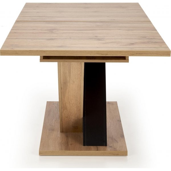 Brandon Esstisch 160-200 x 90 cm - Wotan-Eiche/Schwarz Brandon Esstisch 160-200 x 90 cm - Wotan-Eiche/Schwarz