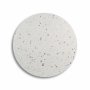 Terrazzo runder Couchtisch  80 cm - Bianco Terrazzo & Untergestell AIR
