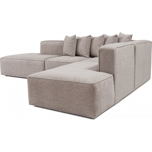 Weiteres Ecksofa mit offenen Enden - Mocca Weiteres Ecksofa mit offenen Enden - Mocca