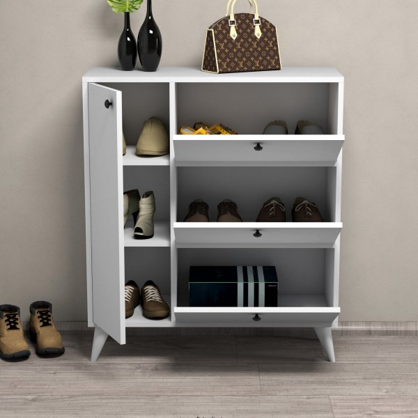 Bella Schuhschrank - Wei