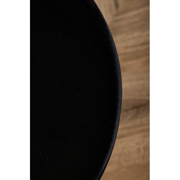 Pouf Mariana - Schwarzer Samt