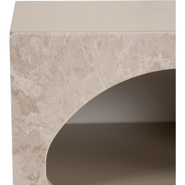 Liva Nachttisch - Travertin
