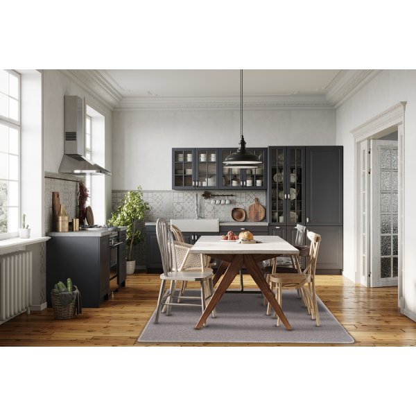 Flachgewebter Zeus-Teppich Natur Flachgewebter Zeus-Teppich Natur