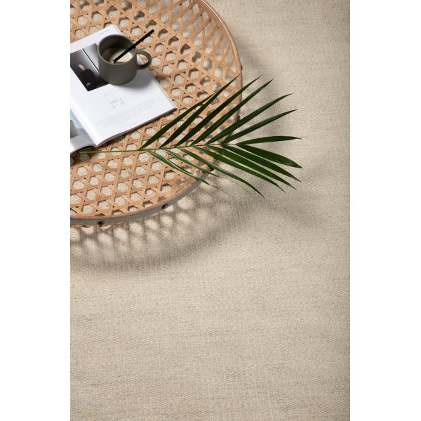 Wollteppich Ryder - Beige Wolle Wollteppich Ryder - Beige Wolle