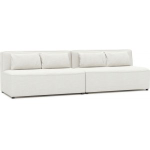 Modular aufbaubares 3-Sitzer-Sofa - Natur