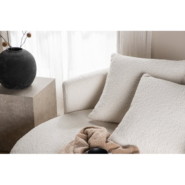 Kelso 2-Sitzer-Sofa - Weißer Teddy Kelso 2-Sitzer-Sofa - Weißer Teddy