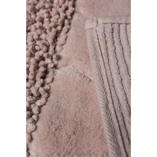 Badezimmerteppich aus Stein - Rosa Badezimmerteppich aus Stein - Rosa