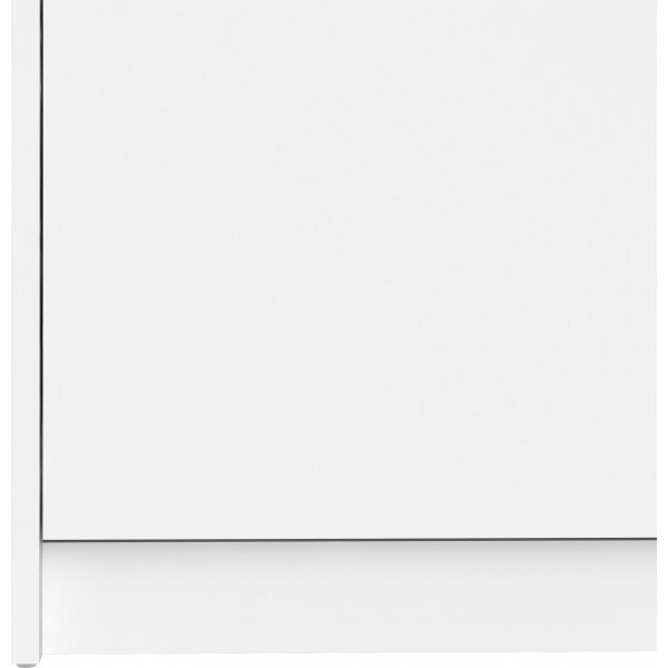 Schuhschrank mit 2 Fächern - Weiß Schuhschrank mit 2 Fächern - Weiß