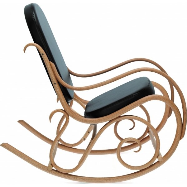 Schaukelstuhl Nr. 21 - Optionale Farbe des Rahmens und der Polsterung Schaukelstuhl Nr. 21 - Optionale Farbe des Rahmens und der Polsterung