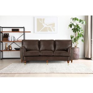 Howard Watford Deluxe 4-sitziges geschwungenes Sofa - Old Vintage Howard Watford Deluxe 4-sitziges geschwungenes Sofa - Old Vintage
