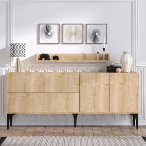 Stella Sideboard - Saphir/Eiche