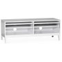 Borgholm weie Medienbank 126x45 cm