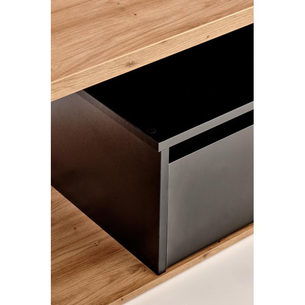 Anselmo Couchtisch 110 x 60 cm - Schwarz