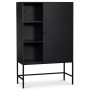 Stilo V.2 Schrank in schwarz gebeizter Eiche