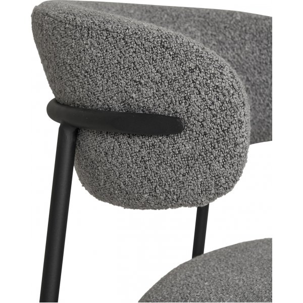 Mira Esszimmerstuhl - Graues Boucl