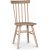 Stuhl aus rostfreiem Rohrgeflecht, wei getnchte Eiche + Mbelpflegeset fr Textilien