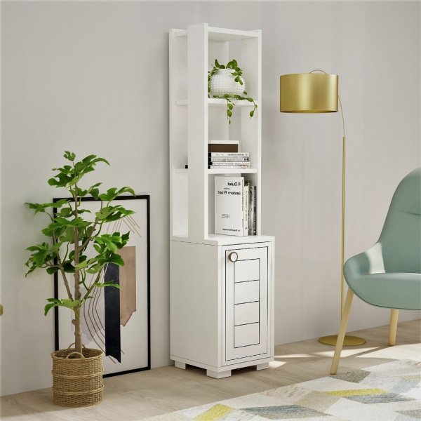 Canard B�cherregal - Wei�