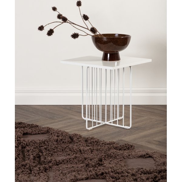 Dayton Couchtisch 40 x 40 cm - Wei