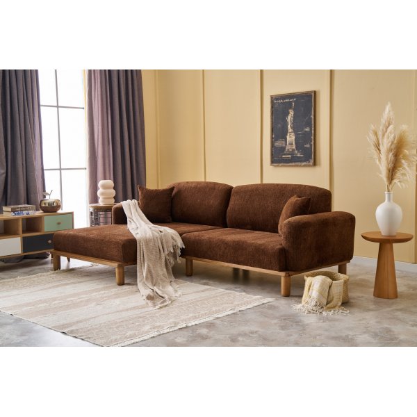 Reims Diwansofa links - Braun