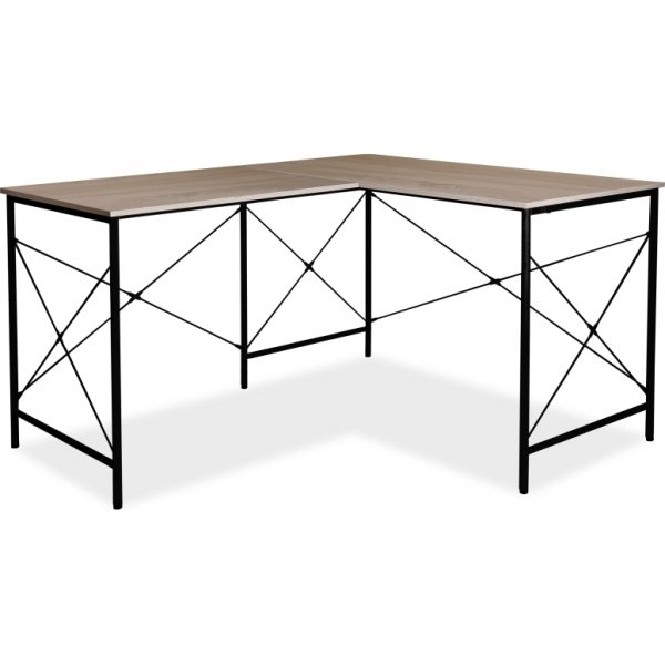 Brask Eckschreibtisch 140x120 cm - Eiche