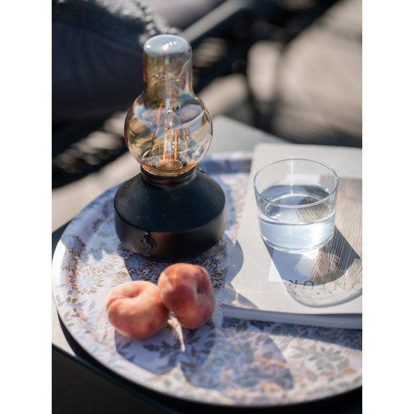 Glimt wiederaufladbare Tischlampe - Schwarz Glimt wiederaufladbare Tischlampe - Schwarz