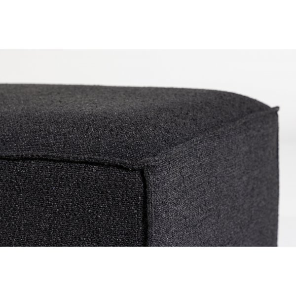 Gillholmen Pouf - Schwarzer Bouclé Gillholmen Pouf - Schwarzer Bouclé
