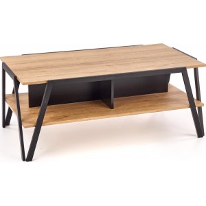 Pavia Couchtisch 113 x 63 cm - Eiche/schwarz