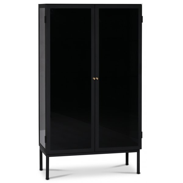 Revel Schrank - Schwarz / Dunkel getntes Glas