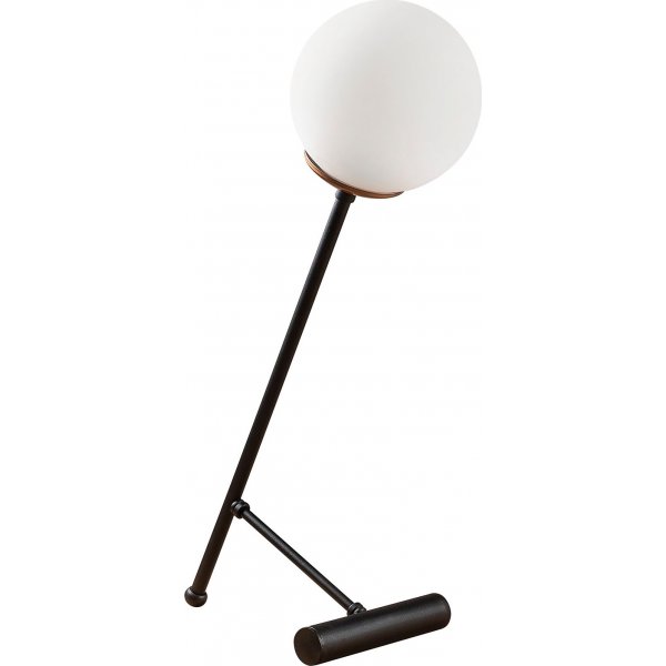 Golf-Tischlampe opal - Schwarz