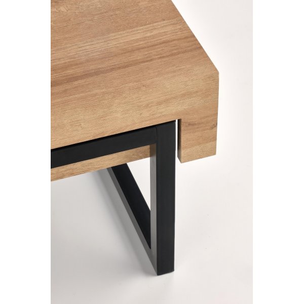 Ready Couchtisch 110 x 60 cm - Eiche/schwarz