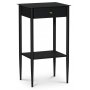 Nachttisch Flash - Schwarzes Metall / Messing