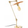 Zerrissene Tischlampe - Gold