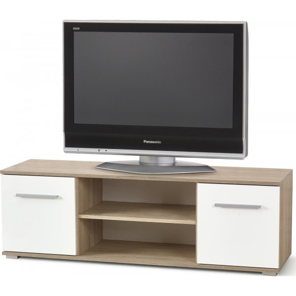 Mediaboard Abdel - weiß/Eiche Mediaboard Abdel - weiß/Eiche