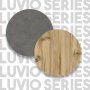 Luvio Bcherregal 21 - Eiche/Silber