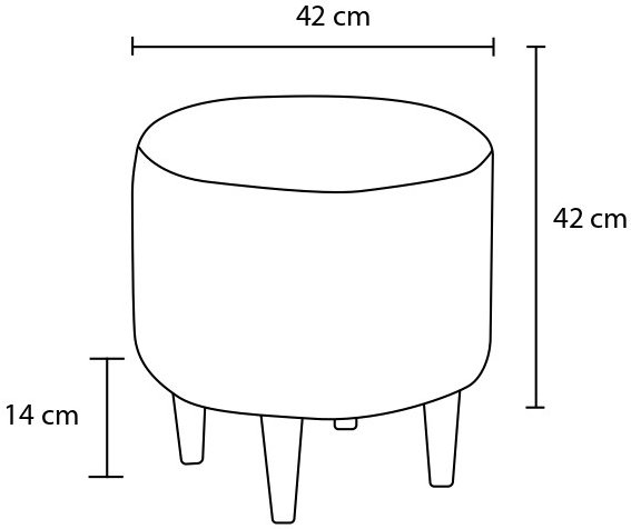 Findik Hocker - Hellgrau Findik Hocker - Hellgrau