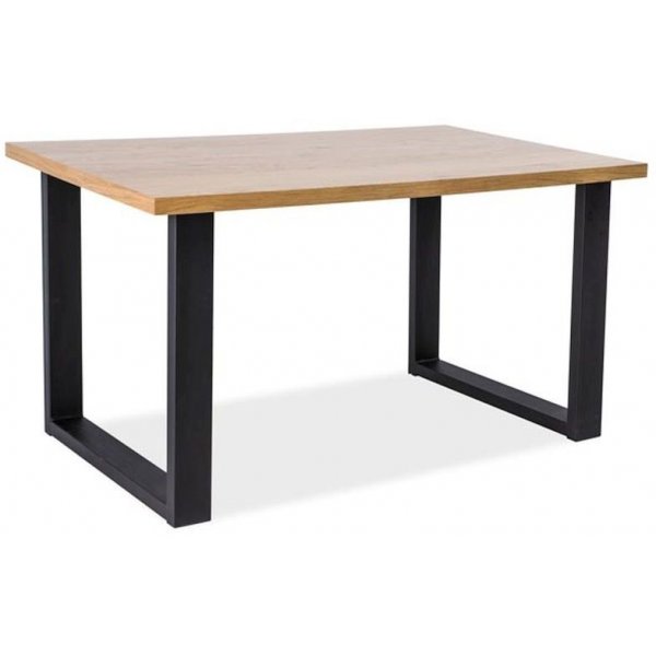 Aubrianna Couchtisch 110 x 60 cm - Schwarz/gelte Eiche