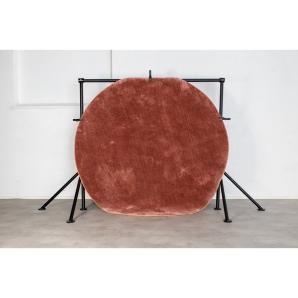 Lawson-Teppich - Pinke Viskose-Optik Lawson-Teppich - Pinke Viskose-Optik