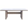 Gartengruppe: 6 Sthle und Tisch 200 x 100 cm Rattan - Hampton/Mercury